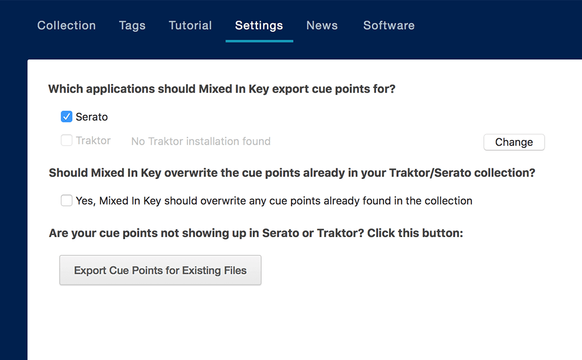 Features Mixed In Key