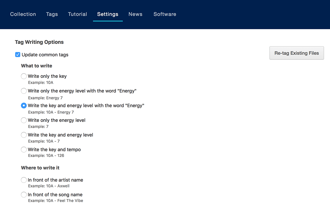 Features Mixed In Key